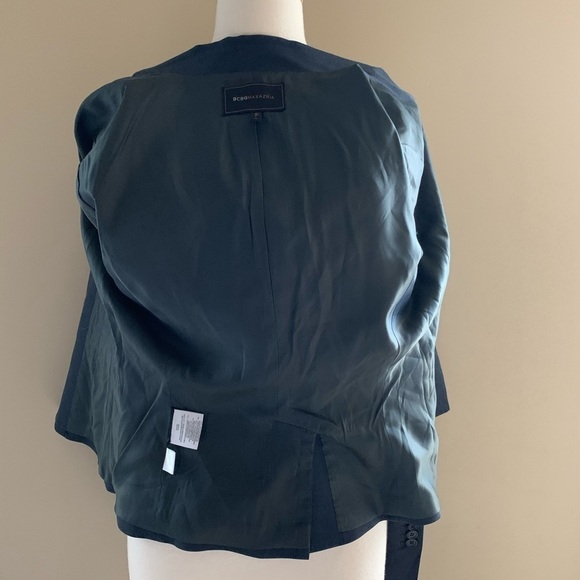 BCBG Maxazria Wool Blend Blazer Black Size Medium - Picture 5 of 8